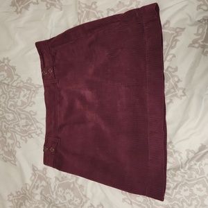 Ann Taylor Loft Corduroy skirt size 8